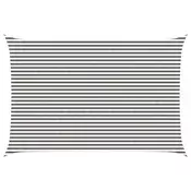 Jedrilica za suncevu sjenu Svijetlo siva i bijela. 4 x 6 m HDPE