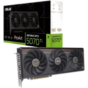 ASUS ProArt GeForce RTX 5070 Ti OC Edition 16GB GDDR7 (PROART-RTX5070TI-O16G) grafična kartica, PCIe 5.0, 1xHDMI 2.1b, 2xDisplayPort 2.1b, 1xUSB Type-C - 90YV0NR0-M0NA00