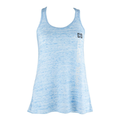 CAPITAL SPORTS Športna ženska majica brez rokavov, Modra marmornata, Velikost M (STS3-CSTF1)