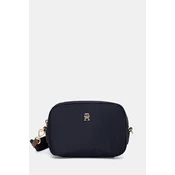 Torbica Tommy Hilfiger mornarsko modra barva, AW0AW17704