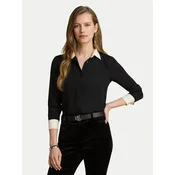 LAUREN RALPH LAUREN Srajca 200968762001 Črna Classic Fit