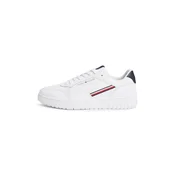 TOMMY HILFIGER Nizke superge Basket Corporate mornarska/rubin rdeča/bela