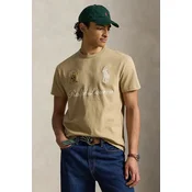 Polo Ralph Lauren Majica 710B20010003 Bež Regular Fit