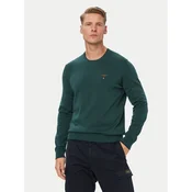 Aeronautica Militare Pulover 262MA1631UL00506 Zelena Regular Fit