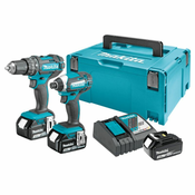 Set LXT-DHP482, DTD152, DC18RC, BL1830Bx3, M3 | MAKITA - Makita