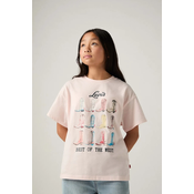 Djecja majica kratkih rukava Levis BOOTS OVERSIZED SS TEE