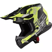 Otroška motokros čelada ACERBIS Profile Junior, rumena/črna