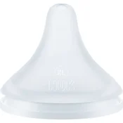 NUK Perfect Match Size XL (6+m) cucelj za stekleničko 2 kos