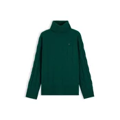 Tommy Hilfiger Golf WW0WW46791 Temno zelena Regular Fit