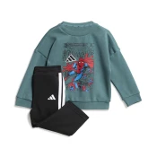 Adidas Komplet trenerka za decake I Mrvl Sm Jog, JL9179, Zeleno-crna