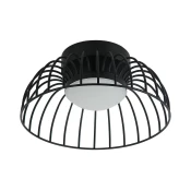 LED plafonsko svetlo BETSY LED/12W/230V, precnik 25 cm, crno
