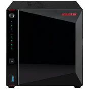 ASUSTOR NAS AS5404T 4x 3.5 2x M.2 cache 2x 2.5Gbe Celeron QuadCore N5105 2.9GHz 4GB single PSU desktop