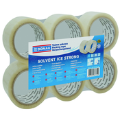 Selotejp pakirni  48mmx60m solvent prozoren za temperature do -20C
