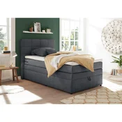 MID.YOU POSTELJA BOXSPRING 120 cm  x 200 cm , antracit