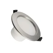 LED kupatilsko ugradno svetlo LED/10W/230V 4000K srebrno IP44