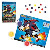 Jixelz REMIX Sonic puzzle plastične pikselne umetnine Runnin Shadow
