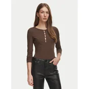 Guess Bodi W6BP21 K6256 Rjava Slim Fit