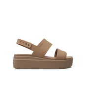 Crocs Sandali Brooklyn Low Wedge W 206453 Bež