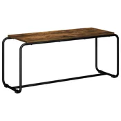 vidaXL TV stojalo 98 x 35,5 x 42 cm Dimljen hrast Inženirski les