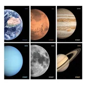 Zvezek Street Planets A4 mali karo, 65242