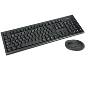A4 TECH bežicna tastatura i miš 7100N  EN (US), Do 10 miliona pritisaka