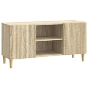 Vidaxl TV omarica Sonoma hrast 102 x 34,5 x 50 cm Inženirski les