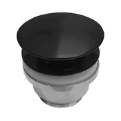BATH DELUXE 33-004-05-02-04 - Odpadni umivalnik RODBY pr. 6,6 cm črna