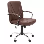 Radna fotelja - KliK 5550 cr cr lux (prava koža) - izbor boje kože