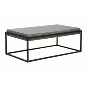 Klubska mizica Berwyn 704 (Črna + Siva) Siva, Črna, 44x64x104cm, MDF plošča, Kotna