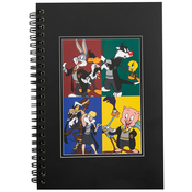 Harry Potter - Looney Tunes Hogwarts Houses Notebook