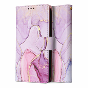 MASKA TECH-PROTECT WALLET GALAXY A13 4G / LTE COLORFUL MARBLE