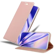 Cadorabo CADORABO Samsung Galaxy S21 ULTRA v klasična rožnata zlata - Zaščitni ovitek z magnetnim zapiranjem, stoječo funkcijo in režo za kartice, (20566203)
