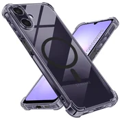 Hibridni ovitek Techsuit Shockproof MagSafe za Samsung Galaxy A07 - smoke black