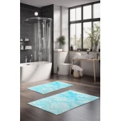 Lessentiel Maison Set prostirki za kupatilo CT-5205, 2 Komada, Tirkizna