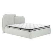 Homestar Postelja EMBRACE z vzmetnico HARMONY DUO 160x200 cm bela