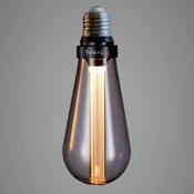 Buster + Punch LED-žarnica E27 2W z možnostjo zatemnitve, dimna - dimno siva-prosojna - Plastika