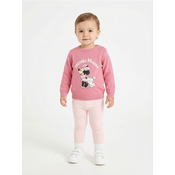 Sinsay - Džemper Minnie Mouse - pastelno roze