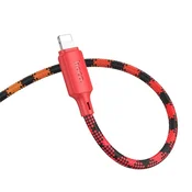 Hoco USB-C–Lightning kabel Hoco PD 27 W, 1 m, X116, rdeč preliv