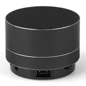Metalni bluetooth zvucnik crni TURNO
