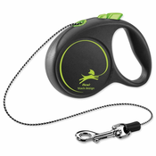 Flexi Black Design XS uže 3 m zelena
