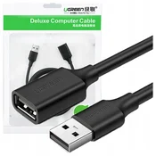 USB produžni kabl 2.0 USB A-USB A M/Ž 5m Ugreen US103 crni