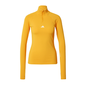 ADIDAS PERFORMANCE Tehnicka sportska majica, žuta / prljavo bijela