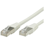 VALUE Value 21.99.0301 RJ45 omrežni kabel\, Patch kabel CAT 5e S/FTP 1.00 m siva 1 kos, (20420302)