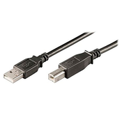 EWENT Ewent Ec1005 USB 2.0 tip A moški > tip B moški 3M črn kabel, (21406996)