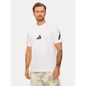 adidas Majica Z.N.E. JE3078 Bela Regular Fit