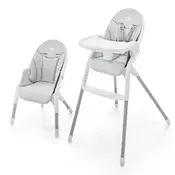 KINDERKRAFT Hranilica za bebe Dinnly Light, Siva