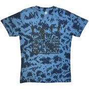 The Beatles Let It Be Songs (Wash Collection) Dip-Dye On Light Blue M Majica