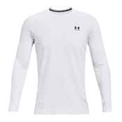 Under Armour UA CG Armour Fitted Crew-WHT, UA CG Armour Fitted Crew-WHT | 1366068-100 | LG