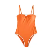Mint Velvet Enodelne kopalke oranžna