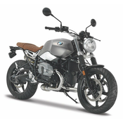 Metal model Motorcycle BMW R Ninet scrambler 1/12
